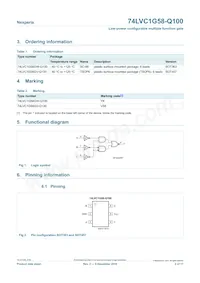 74LVC1G58GW-Q100H Datasheet Pagina 2