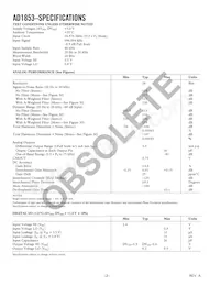 AD1853JRSZRL Datasheet Page 2