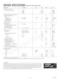 AD2S82AHP-REEL數據表 頁面 4