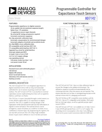 AD7142ACPZ-REEL數據表 封面