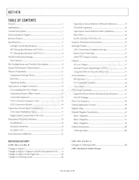 AD7147A-1ACBZ500R7 Datasheet Pagina 2