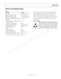 AD7147A-1ACBZ500R7 Datasheet Pagina 7