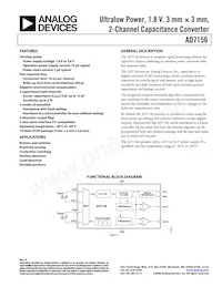 AD7156BCPZ-REEL Datenblatt Cover