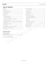 AD7402-8BRIZ-RL Datasheet Pagina 2