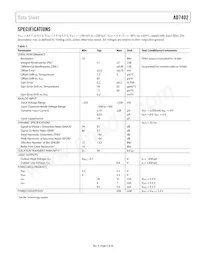 AD7402-8BRIZ-RL Datasheet Pagina 3