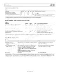 AD7402-8BRIZ-RL Datasheet Pagina 5