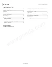 AD7403TRIZ-EP-RL7 Datasheet Pagina 2