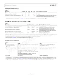 AD7403TRIZ-EP-RL7 Datasheet Pagina 5