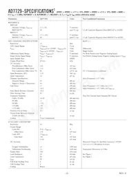 AD7729ARU-REEL7 Datasheet Pagina 2