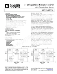 AD7746ARUZ-REEL7 Datasheet Copertura