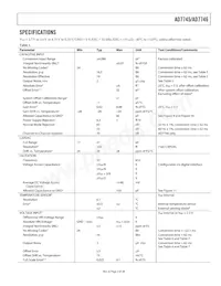 AD7746ARUZ-REEL7 Datasheet Pagina 3