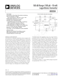 AD8304ARU-REEL7 Datasheet Cover