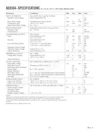 AD8304ARU-REEL7 Datasheet Page 2