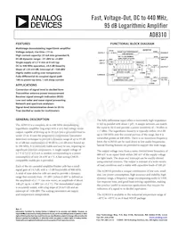 AD8310ARM-REEL7 Datasheet Copertura