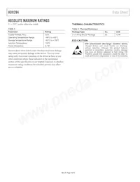 AD9394BCBZ-R7 Datasheet Page 4