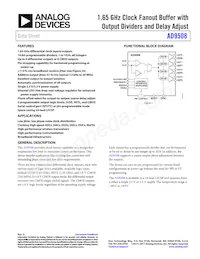 AD9508BCPZ-REEL7 Datenblatt Cover