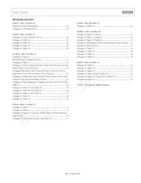 AD9508BCPZ-REEL7 Datasheet Pagina 3