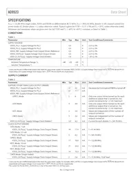 AD9523BCPZ-REEL7數據表 頁面 4