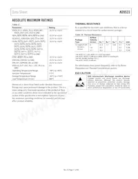 AD9523BCPZ-REEL7 Datasheet Pagina 11