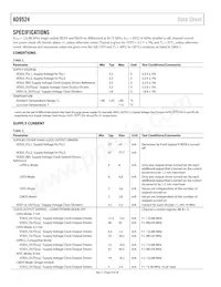 AD9524BCPZ-REEL7數據表 頁面 4