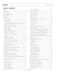 AD9558BCPZ-REEL7 Datasheet Pagina 2