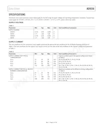 AD9558BCPZ-REEL7 Datasheet Pagina 5