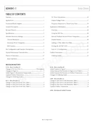 ADA4941-1YRZ-RL Datasheet Page 2