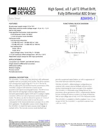 ADA4945-1ACPZ-RL Datenblatt Cover