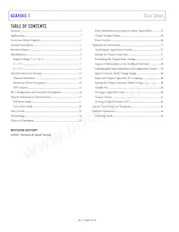 ADA4945-1ACPZ-RL Datasheet Pagina 2