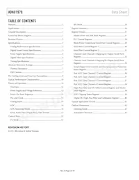 ADAU1979WBCPZ-RL Datasheet Pagina 2