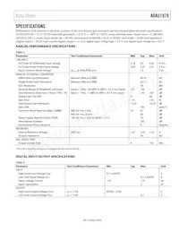 ADAU1979WBCPZ-RL Datasheet Pagina 3