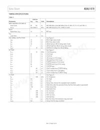 ADAU1979WBCPZ-RL數據表 頁面 5