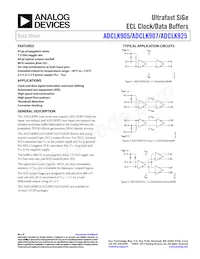 ADCLK907BCPZ-WP數據表 封面