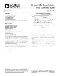 ADCLK914BCPZ-WP Datasheet Cover