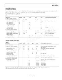 ADCLK944BCPZ-WP Datasheet Pagina 3