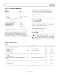 ADCLK944BCPZ-WP數據表 頁面 5