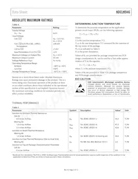 ADCLK946BCPZ-REEL7數據表 頁面 5