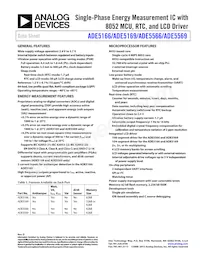 ADE5169ASTZF62-RL Datasheet Copertura