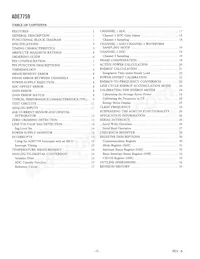 ADE7759ARSZRL Datasheet Page 2