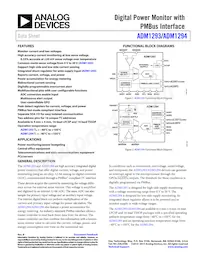 ADM1294-1AARUZ-RL7 Datasheet Cover