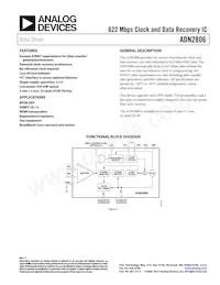 ADN2806ACPZ-RL7數據表 封面