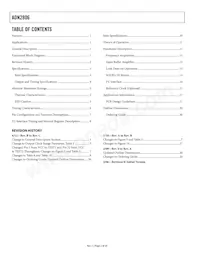 ADN2806ACPZ-RL7 Datasheet Pagina 2