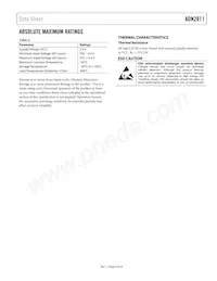ADN2811ACPZ-CML Datasheet Pagina 5