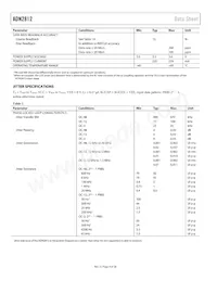 ADN2812ACPZ-RL7 Datasheet Page 4