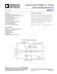 ADN2815ACPZ-RL7 Datasheet Copertura