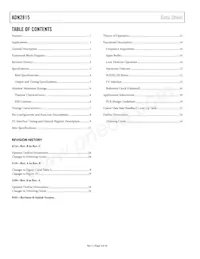 ADN2815ACPZ-RL7 Datasheet Pagina 2