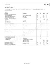 ADN2815ACPZ-RL7 Datasheet Pagina 3