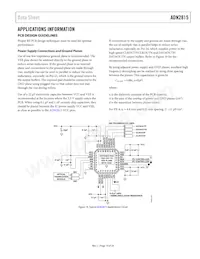 ADN2815ACPZ-RL7 Datasheet Pagina 19