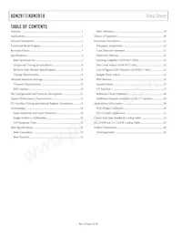 ADN2818ACPZ-RL7 Datasheet Pagina 2