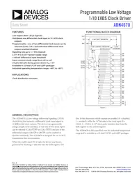 ADN4670BSTZ-REEL7 Datenblatt Cover